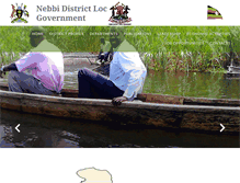 Tablet Screenshot of nebbi.go.ug